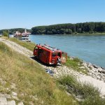 Einsätze » Brandeinsatz (B3) Bootsbrand auf der Donau
