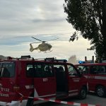 sinkendes Boot auf der Donau am 12.10.2024