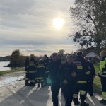 sinkendes Boot auf der Donau am 12.10.2024