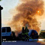 Einsatzübung "Fahrzeugbrand" am 06.06.2025