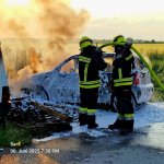 Einsatzübung "Fahrzeugbrand" am 06.06.2025