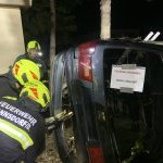 Einsatzübung "Verkehrsunfall mit Menschenrettung"