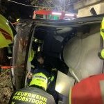 Einsatzübung "Verkehrsunfall mit Menschenrettung"