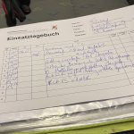 Einsatzübung "Verkehrsunfall mit Menschenrettung"