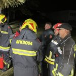 Einsatzübung "Verkehrsunfall mit Menschenrettung"