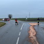 Ölspur in Probstdorf am 05.12.2025