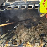 Brand einer Strohballenpresse in Mühlleiten